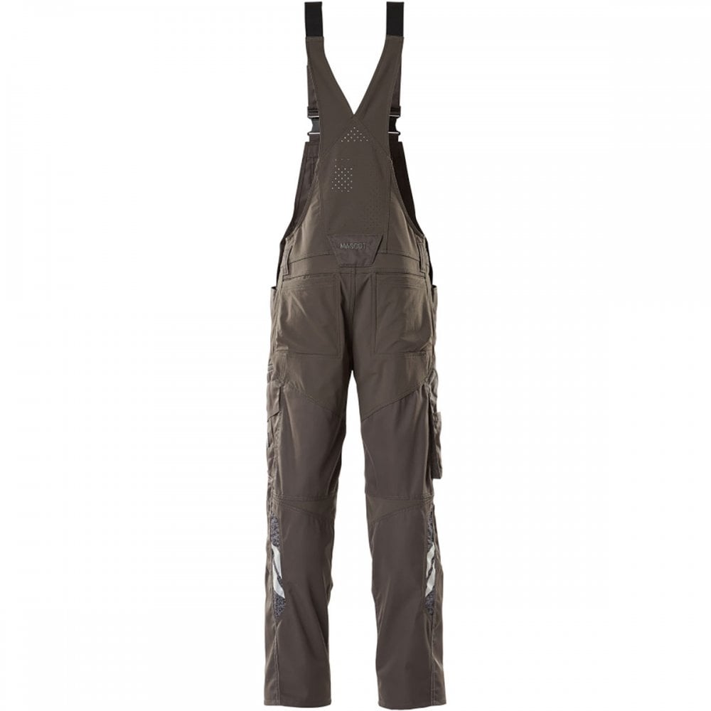 18569 Accelerate Bib & Brace with kneepad pockets