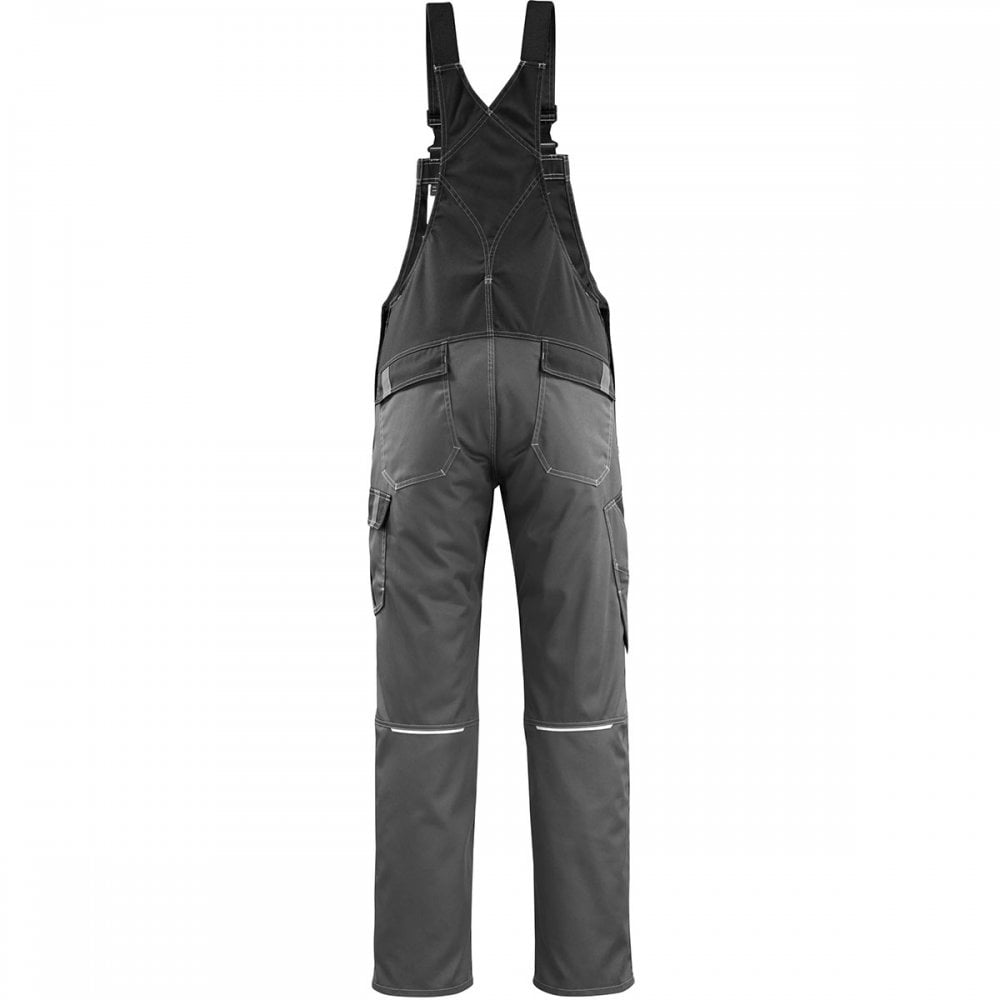 15769 Leeton Light Bib & Brace With Kneepad Pockets