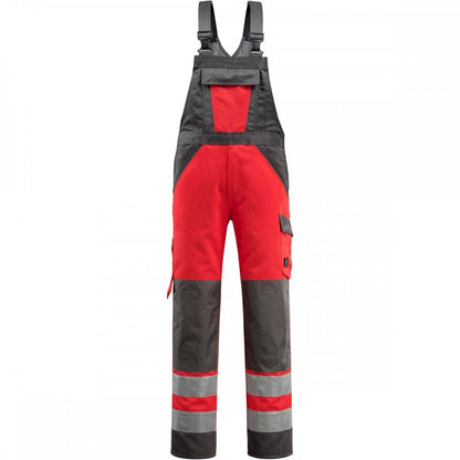 15969 Gosford Safe Light Bib & Brace With Kneepad Pockets