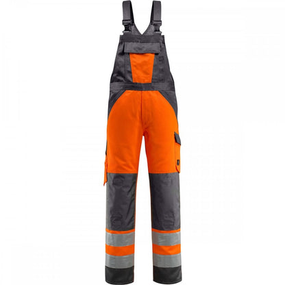 15969 Gosford Safe Light Bib & Brace With Kneepad Pockets