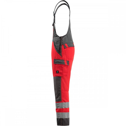 15969 Gosford Safe Light Bib & Brace With Kneepad Pockets
