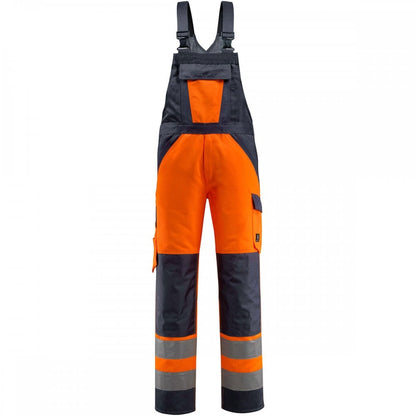 15969 Gosford Safe Light Bib & Brace With Kneepad Pockets