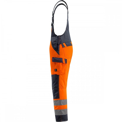 15969 Gosford Safe Light Bib & Brace With Kneepad Pockets