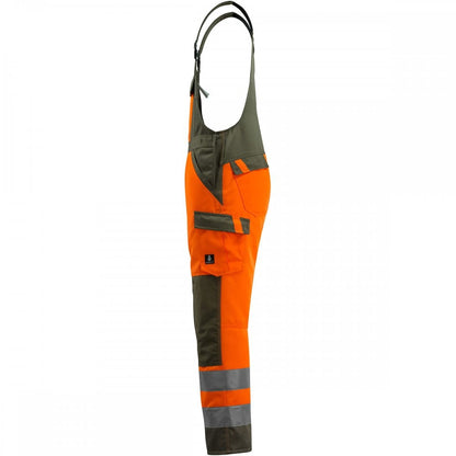 15969 Gosford Safe Light Bib & Brace With Kneepad Pockets