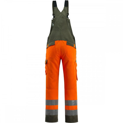 15969 Gosford Safe Light Bib & Brace With Kneepad Pockets