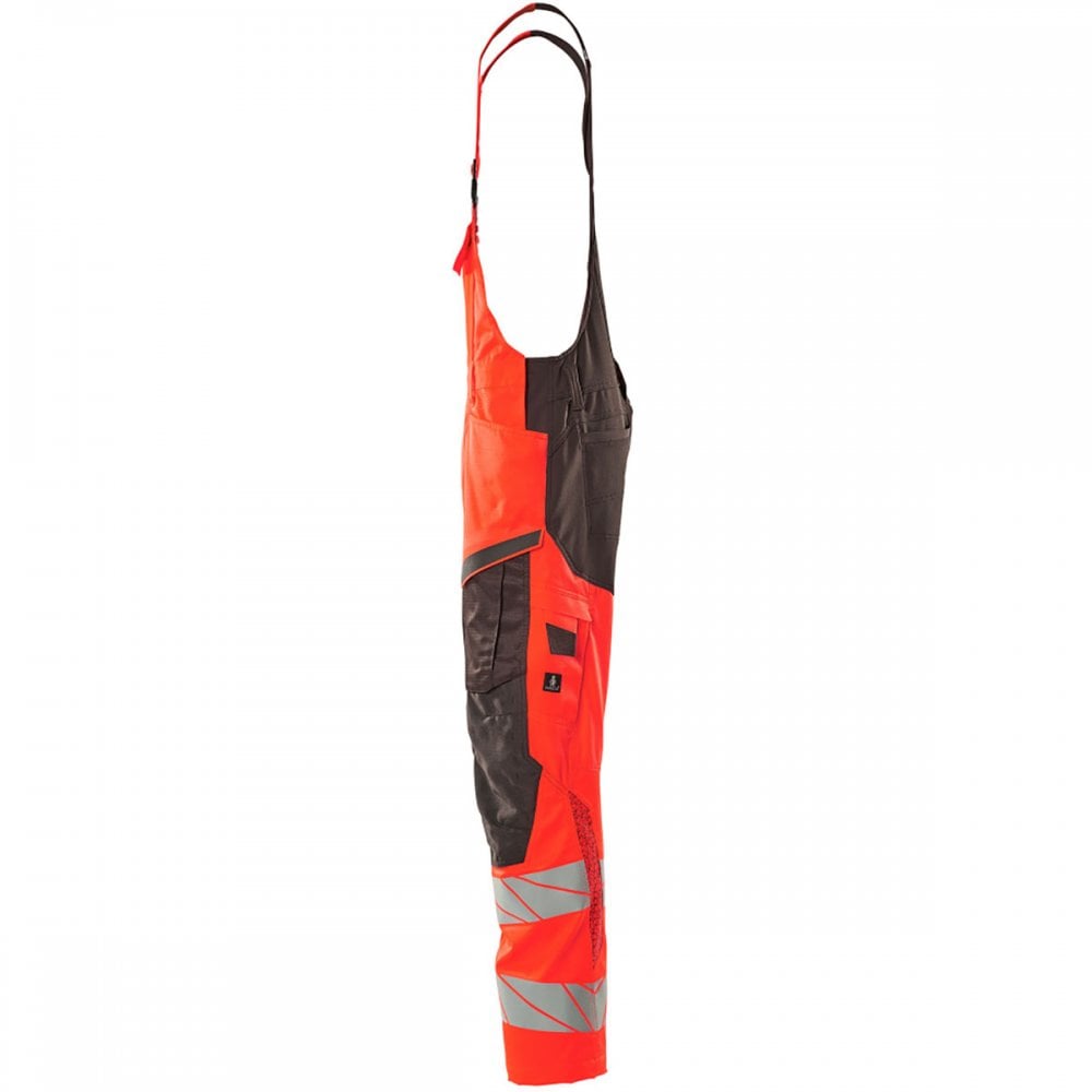 19569 Accelerate Safe Bib & Brace with kneepad pockets