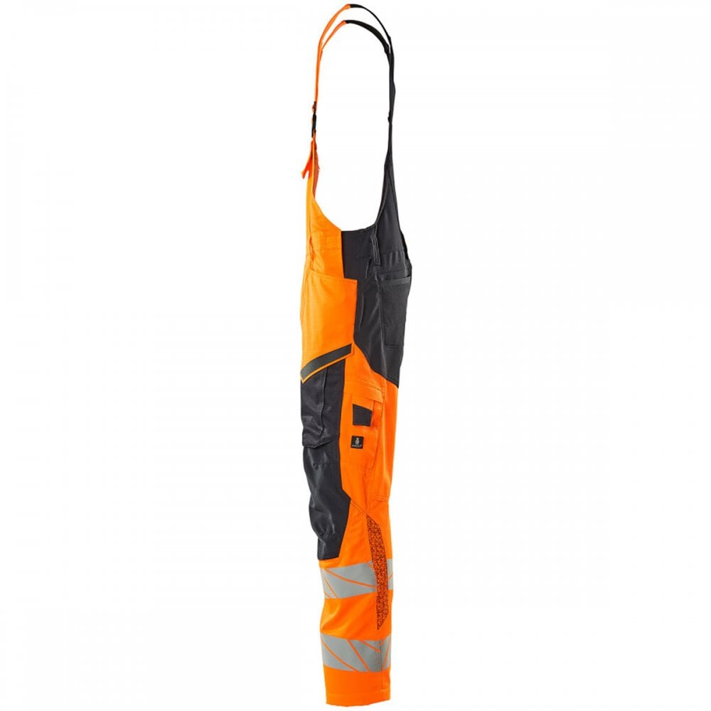 19569 Accelerate Safe Bib & Brace with kneepad pockets