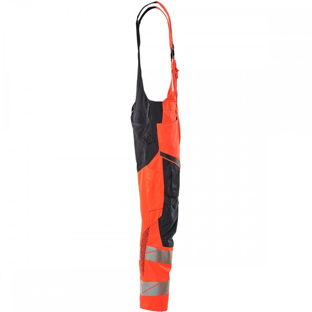 19569 Accelerate Safe Bib & Brace with kneepad pockets