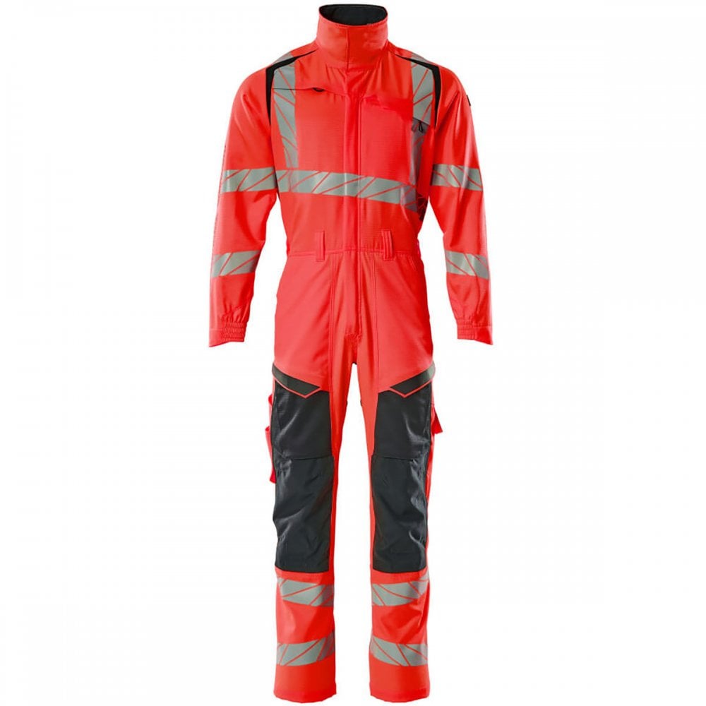 19519 Accelerate Safe Boilersuit with kneepad pockets