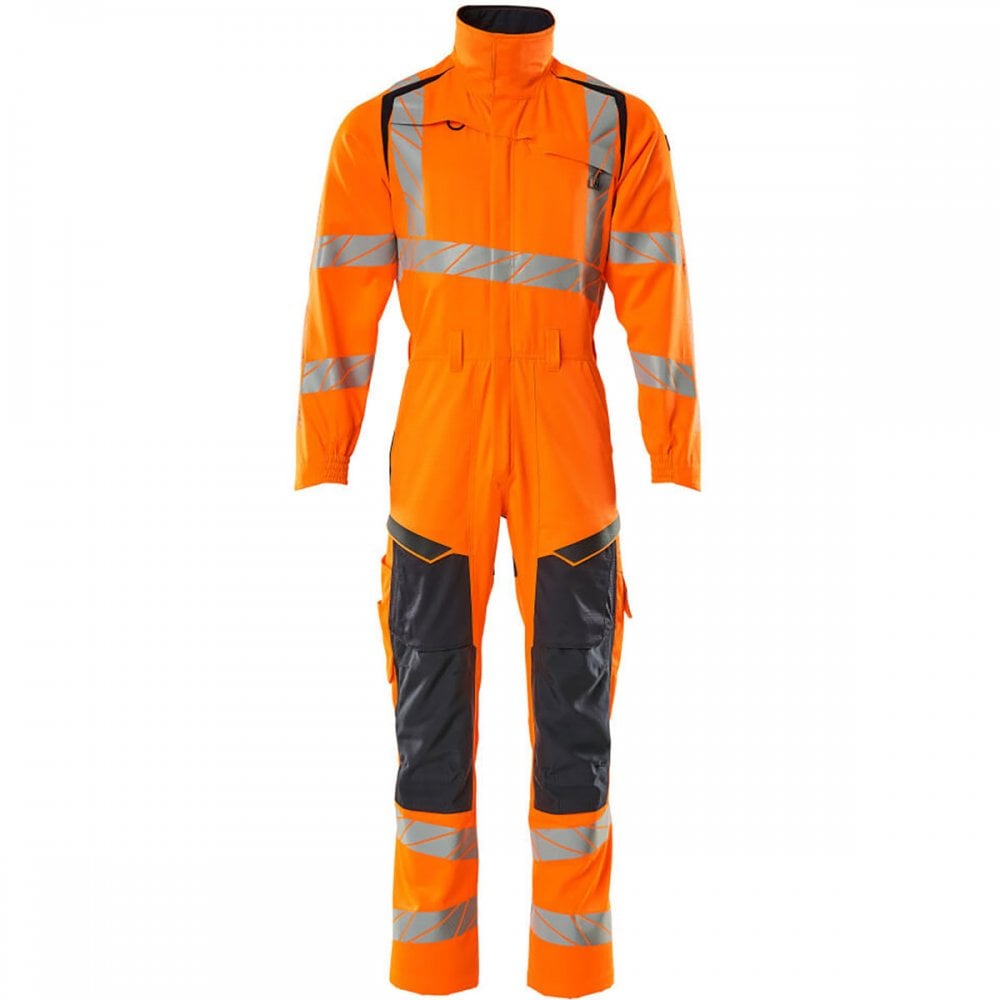 19519 Accelerate Safe Boilersuit with kneepad pockets