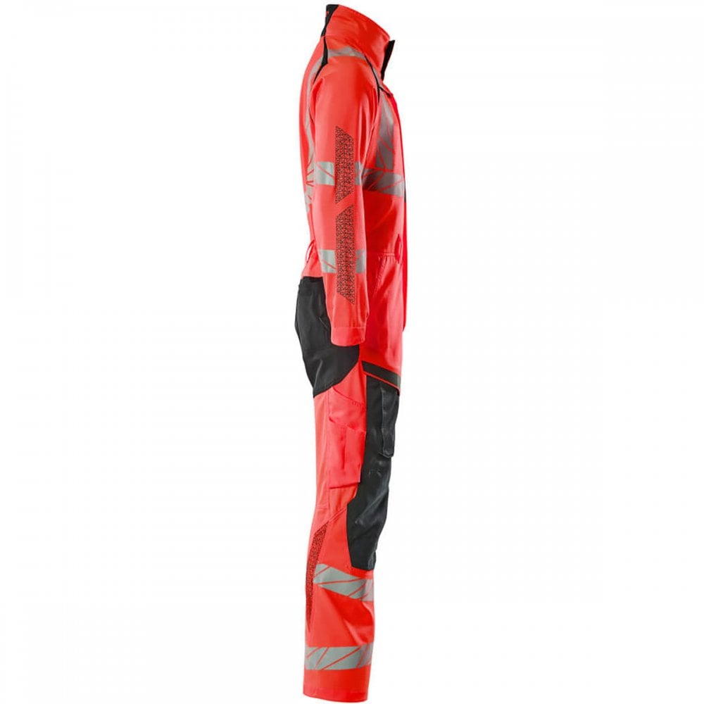 19519 Accelerate Safe Boilersuit with kneepad pockets