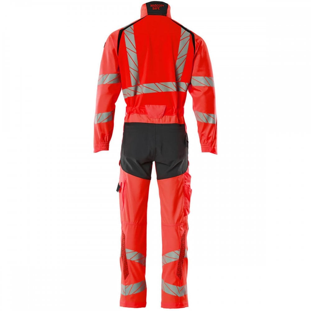 19519 Accelerate Safe Boilersuit with kneepad pockets