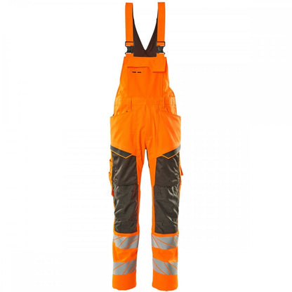 19569 Accelerate Safe Bib & Brace with kneepad pockets