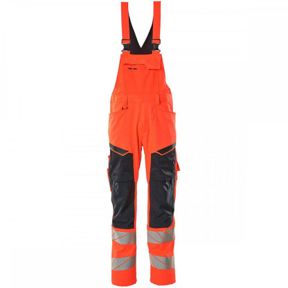 19569 Accelerate Safe Bib & Brace with kneepad pockets