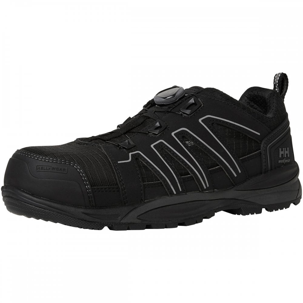 78420 Manchester Boa S1P Composite-Toe Safety Sandals UK10 - EU44 - US11 Black/Grey *One Size Only - Outlet Store*