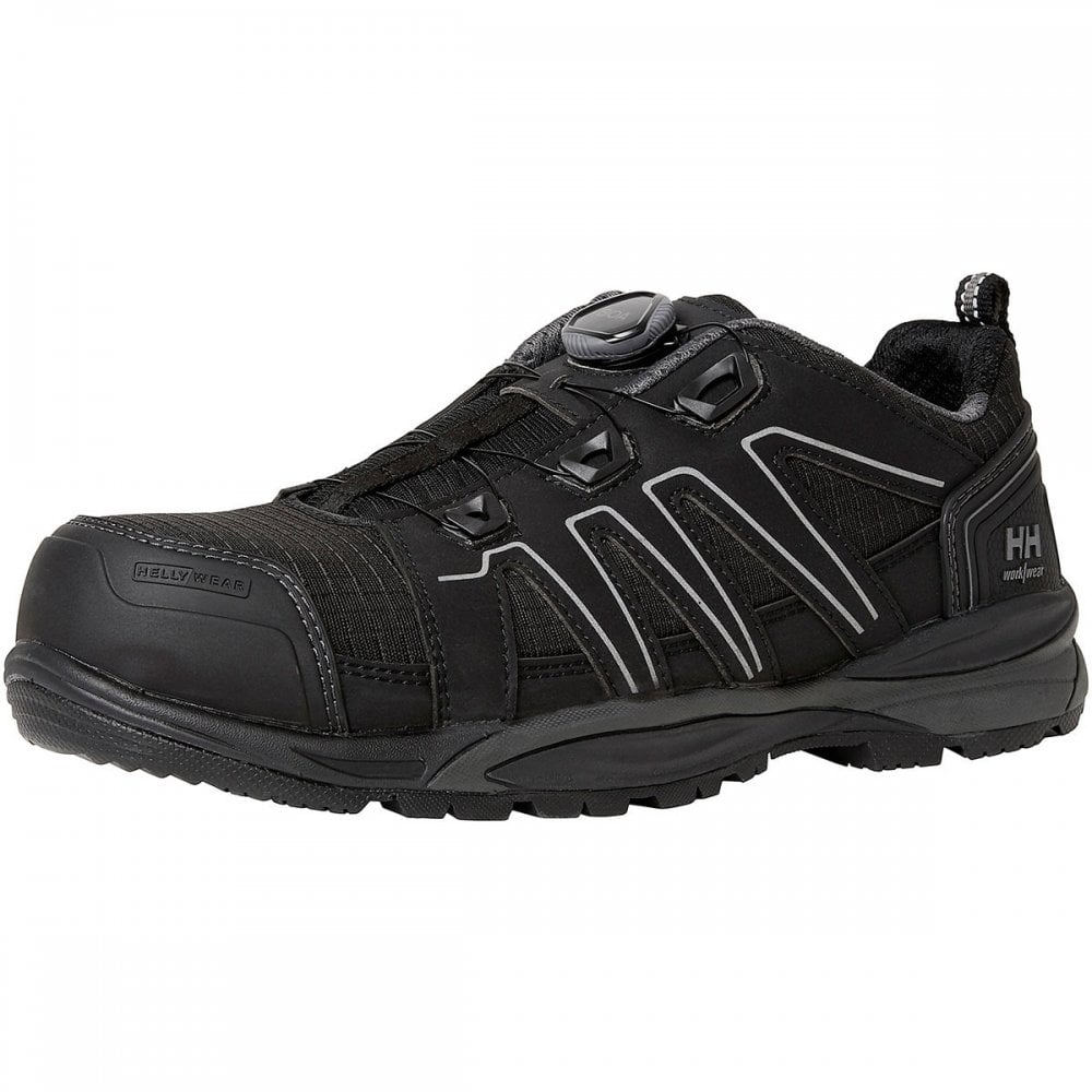 78423 Manchester Low Boa S3 Composite-Toe Safety Shoes UK11 - EU46 - US12 Black/Grey *One Size Only - Outlet Store*