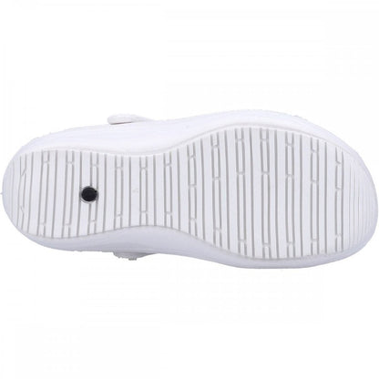 Smooth OB Slip Resistant Occupational Clog White