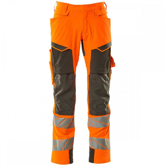 19279 Accelerate Safe Trousers with kneepad pockets Hi-Vis Orange/Dark Anthracite 32" 31.5" *One Size Only - Outlet Store*