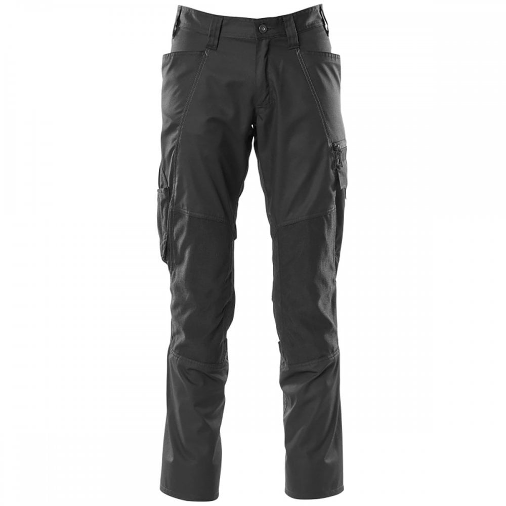 18379 Accelerate Trousers with kneepad pockets Black 32" 30.5" *One Size Only - Outlet Store*