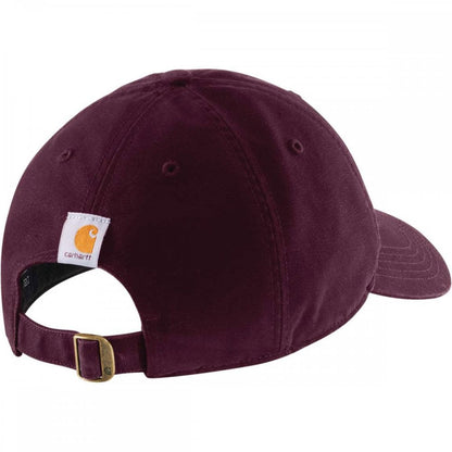 105247 Womens Canvas Script Graphic Cap