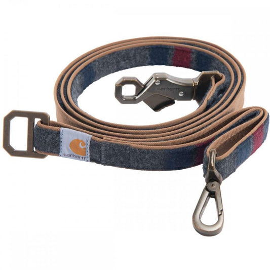 P000467 Blanket Stripe Dog Leash Shadow Stripe One Size *One Size Only - Outlet Store*