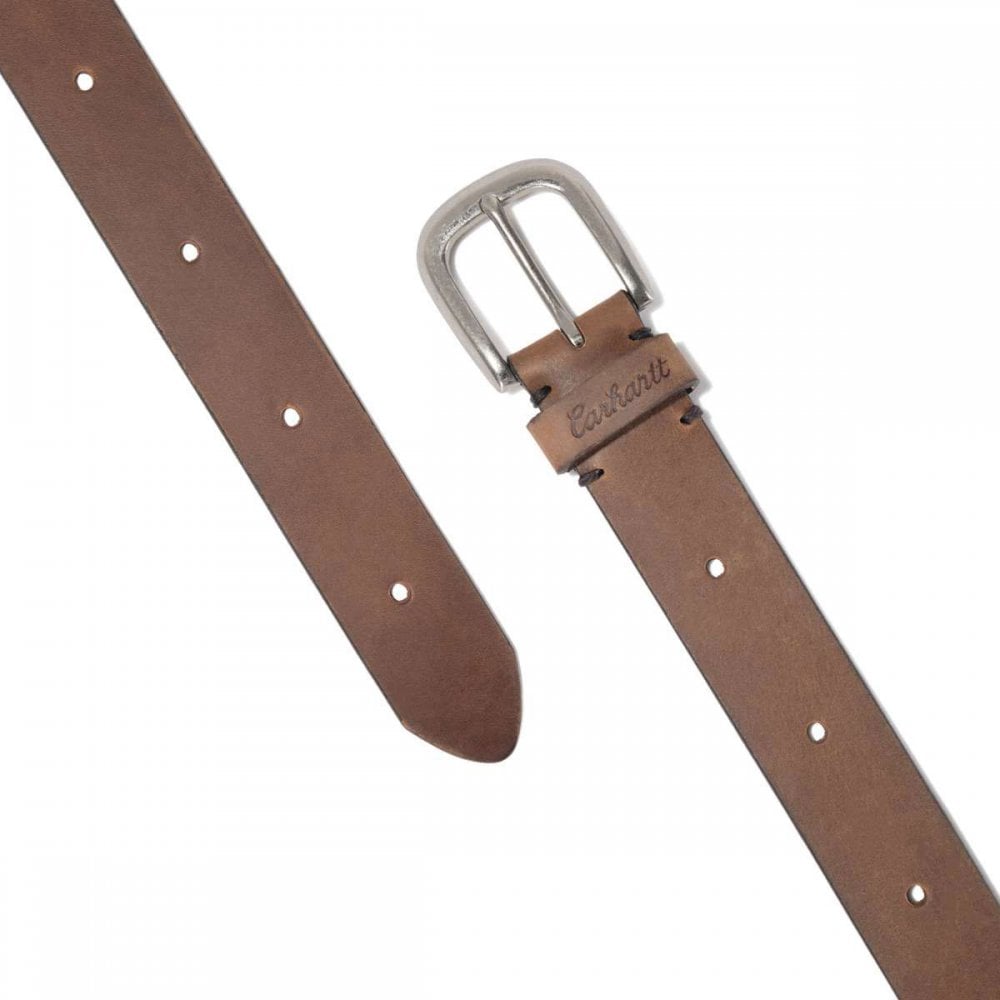 A0005516 Womens Tanned Leather Continuous Belt