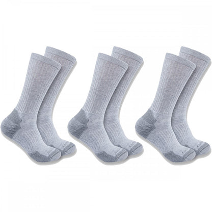 SC6203M Cotton Blend Crew Sock 3 Pack