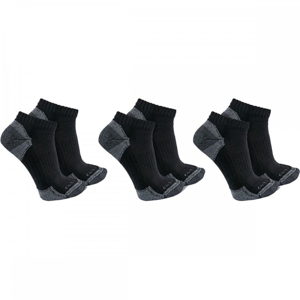 SL6003M Cotton Blend Low Cut Sock 3 Pack