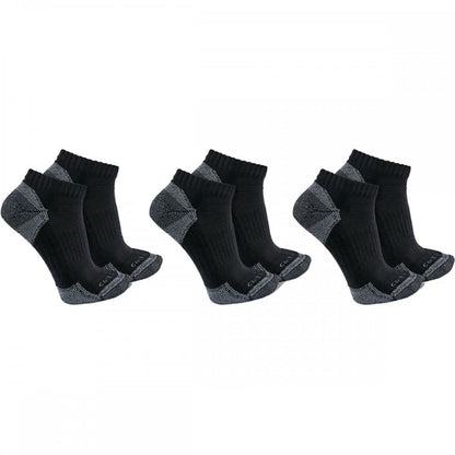 SL6003M Cotton Blend Low Cut Sock 3 Pack