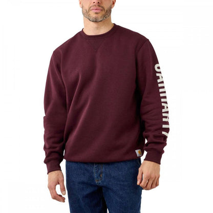 105444 Crewneck Graphic Logo Sweatshirt