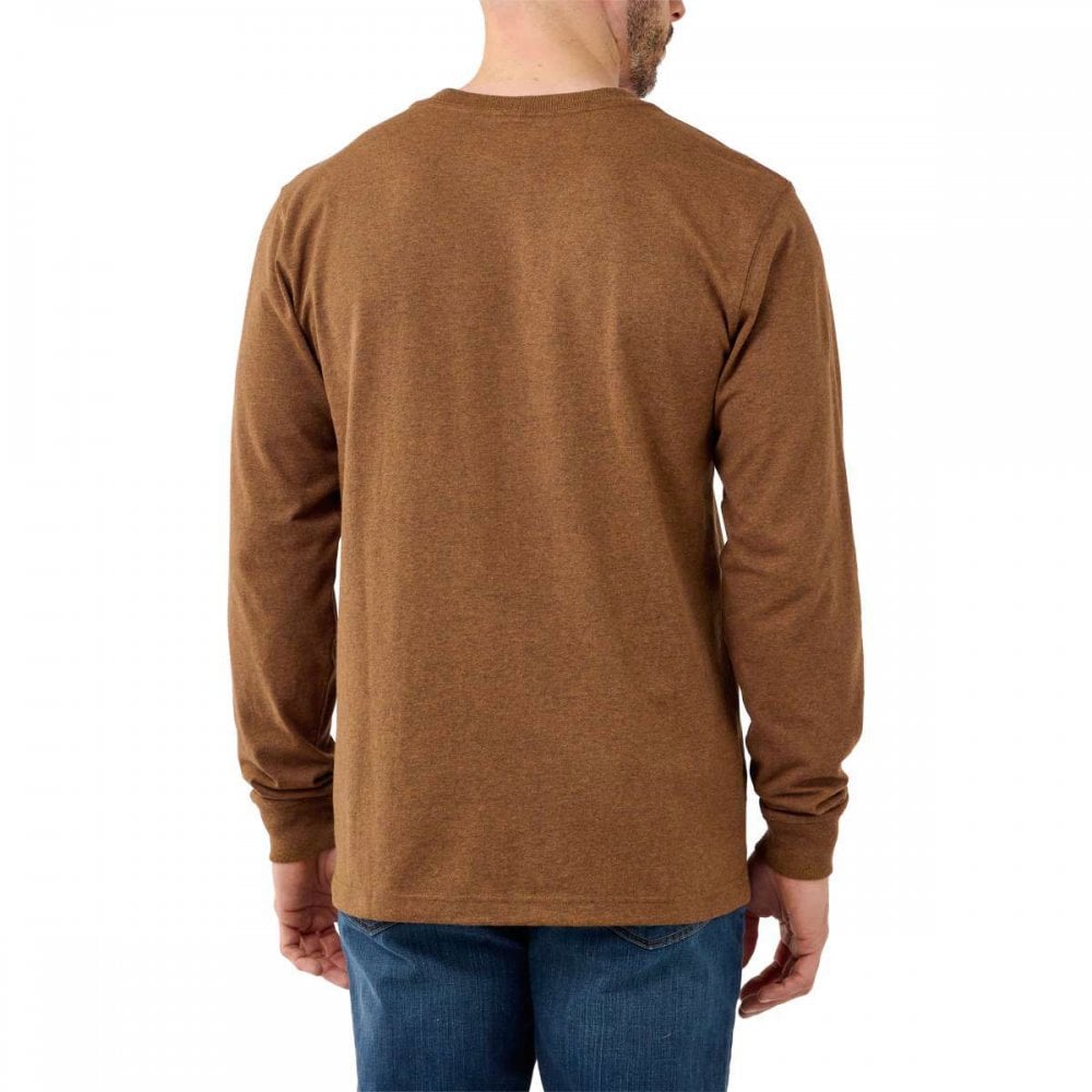 105485 Camo Logo Graphic Long Sleeve T-Shirt