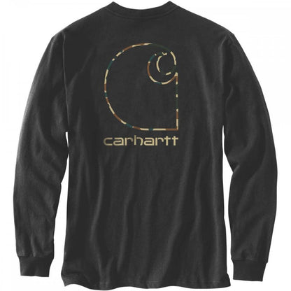 105583 Pocket Camo C Graphic Long Sleeve T-Shirt