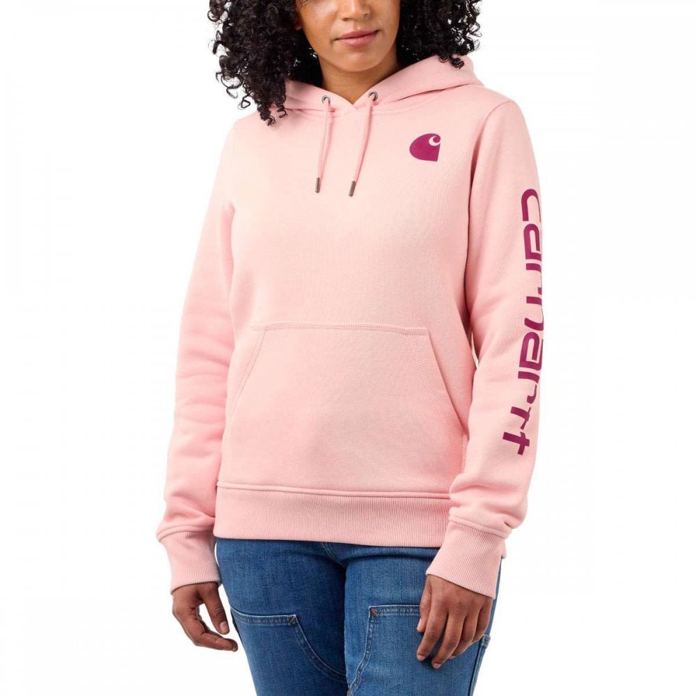 102791 Relaxed Fit Midweight Logo Sleeve Graphic Sweatshirt