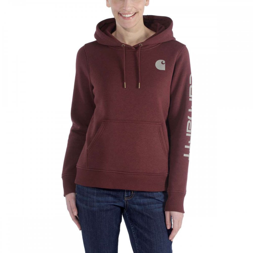 102791 Relaxed Fit Midweight Logo Sleeve Graphic Sweatshirt