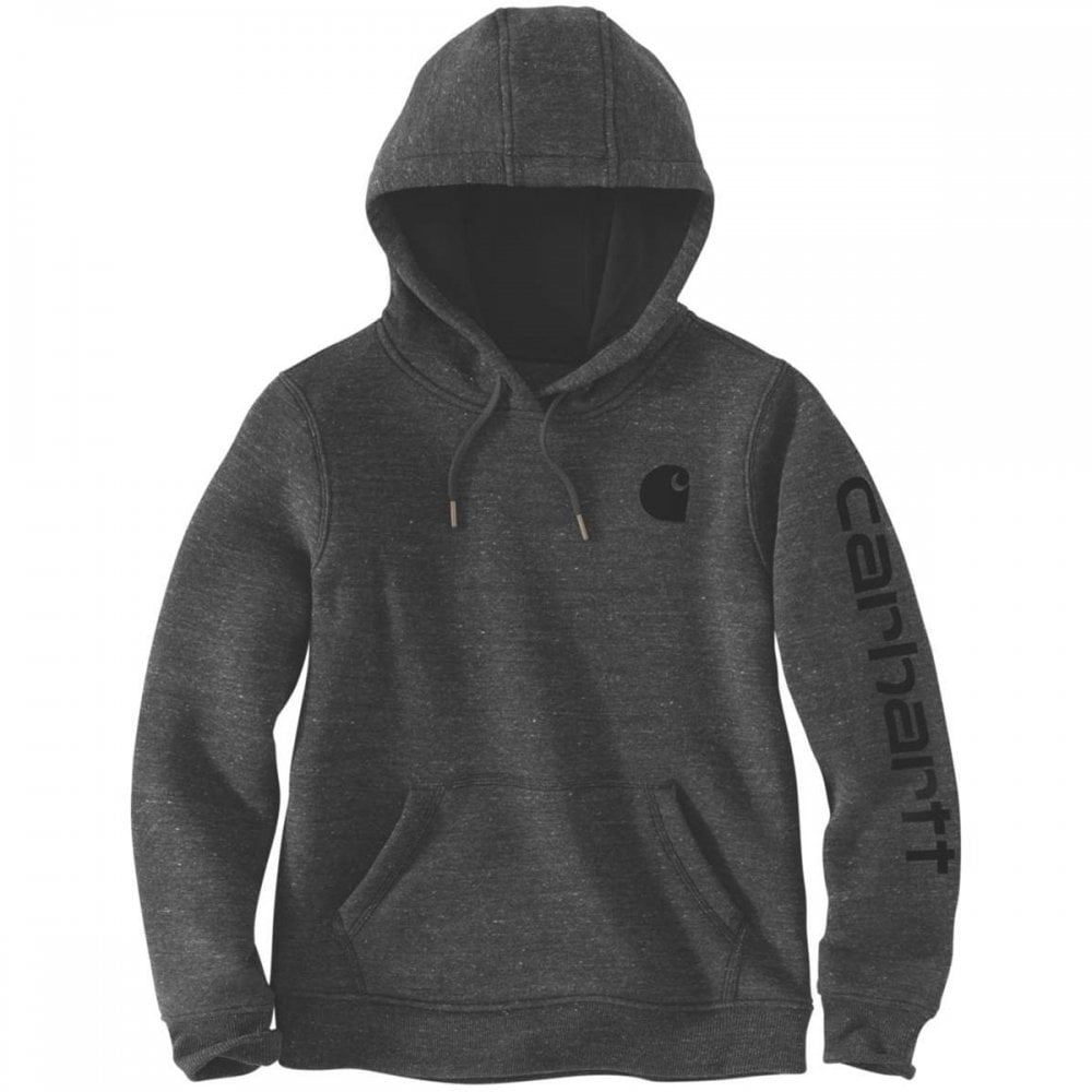 102791 Relaxed Fit Midweight Logo Sleeve Graphic Sweatshirt