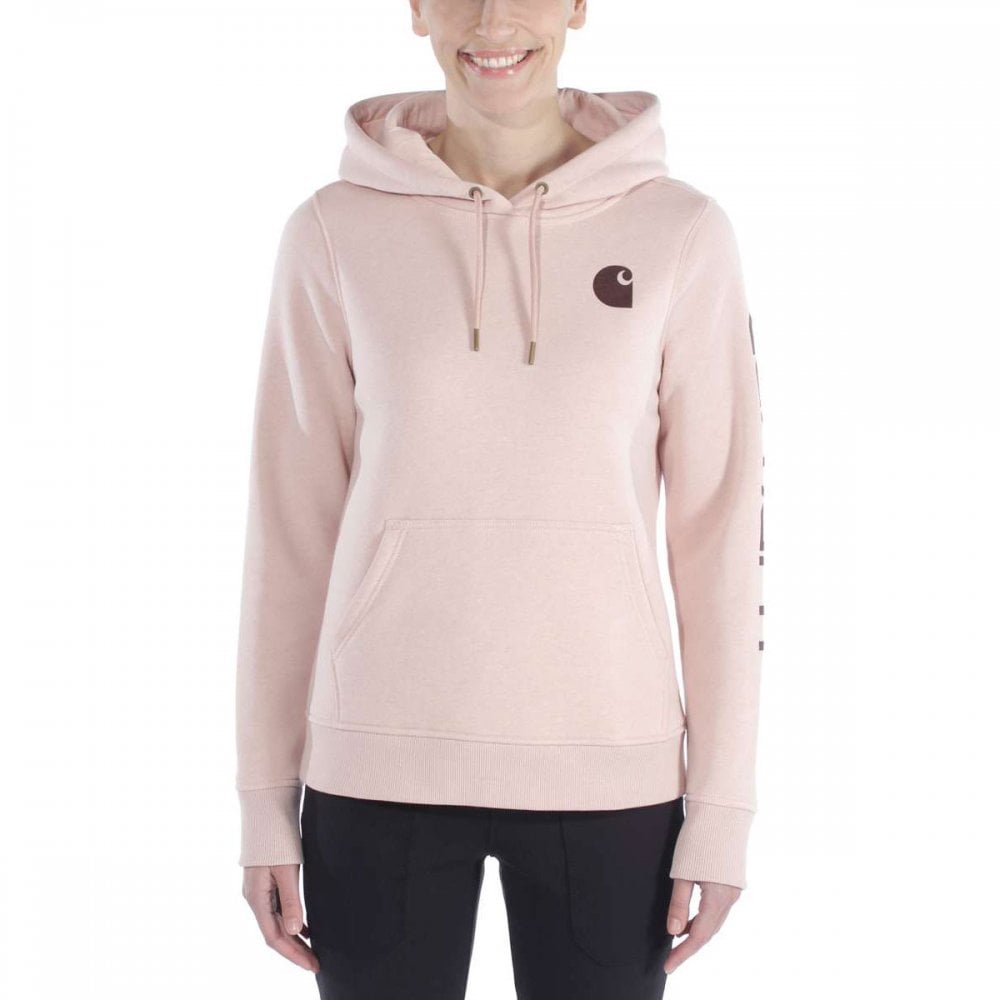 102791 Relaxed Fit Midweight Logo Sleeve Graphic Sweatshirt
