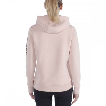 102791 Relaxed Fit Midweight Logo Sleeve Graphic Sweatshirt