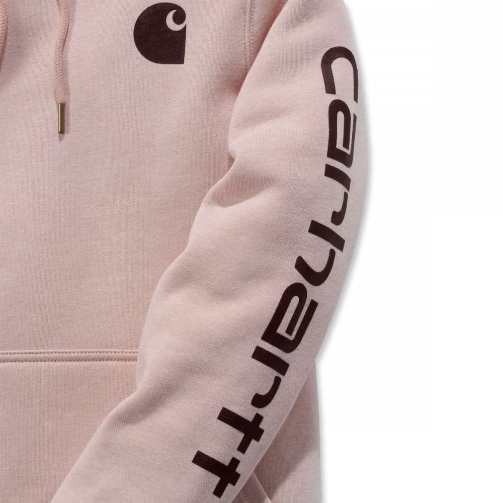 102791 Relaxed Fit Midweight Logo Sleeve Graphic Sweatshirt