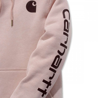 102791 Relaxed Fit Midweight Logo Sleeve Graphic Sweatshirt