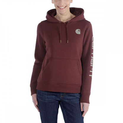 102791 Relaxed Fit Midweight Logo Sleeve Graphic Sweatshirt