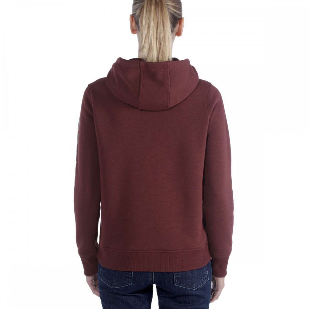 102791 Relaxed Fit Midweight Logo Sleeve Graphic Sweatshirt