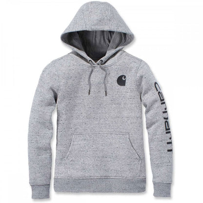 102791 Relaxed Fit Midweight Logo Sleeve Graphic Sweatshirt