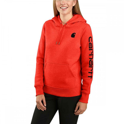 102791 Relaxed Fit Midweight Logo Sleeve Graphic Sweatshirt