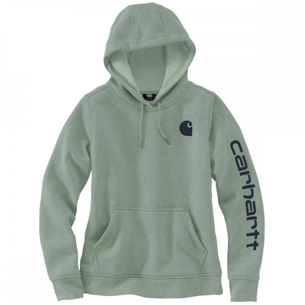102791 Relaxed Fit Midweight Logo Sleeve Graphic Sweatshirt