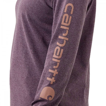 103401 Workwear Logo Long Sleeve Womens T-Shirt