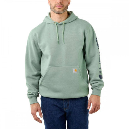 K288 Loose Fit Midweight Logo Sleeve Graphic Sweatshirt