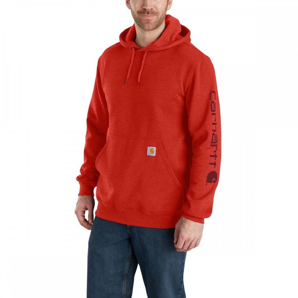 K288 Loose Fit Midweight Logo Sleeve Graphic Sweatshirt