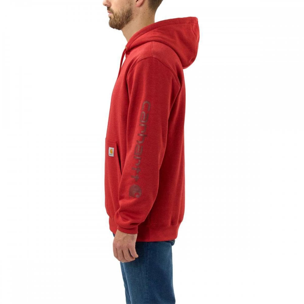 K288 Loose Fit Midweight Logo Sleeve Graphic Sweatshirt