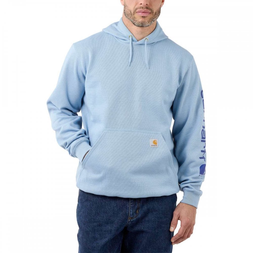 K288 Loose Fit Midweight Logo Sleeve Graphic Sweatshirt