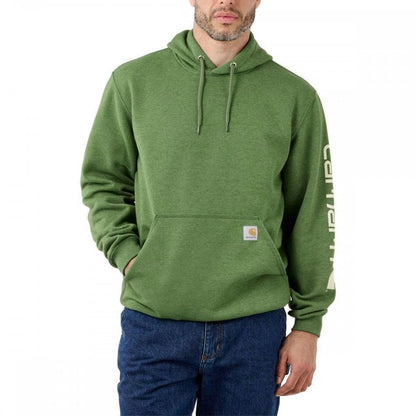 K288 Loose Fit Midweight Logo Sleeve Graphic Sweatshirt
